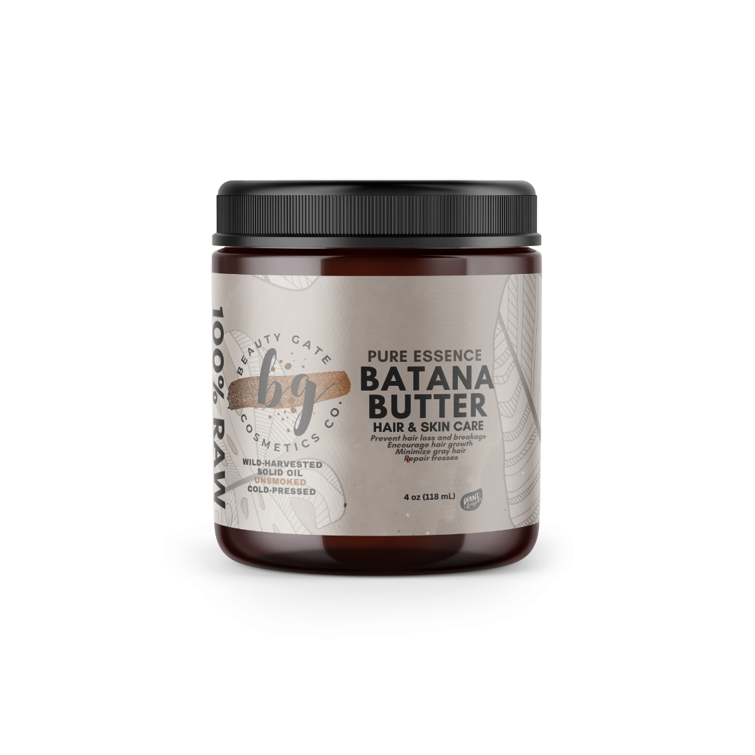 Beauty Gate Pure Essence Raw Solid Batana Oil - 100% Natural & Unsmoked - Beauty Gate Cosmetics