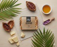 Beauty Gate Raw African Black Soap Bar