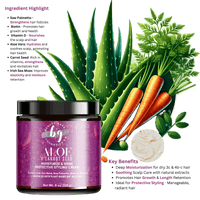 Beauty Gate Aloe & Carrot Seed Moisturize & Shine Protective Styling Cream - Beauty Gate Cosmetics