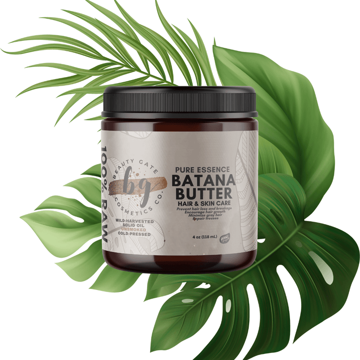 Beauty Gate Pure Essence Raw Solid Batana Oil - 100% Natural & Unsmoked - Beauty Gate Cosmetics