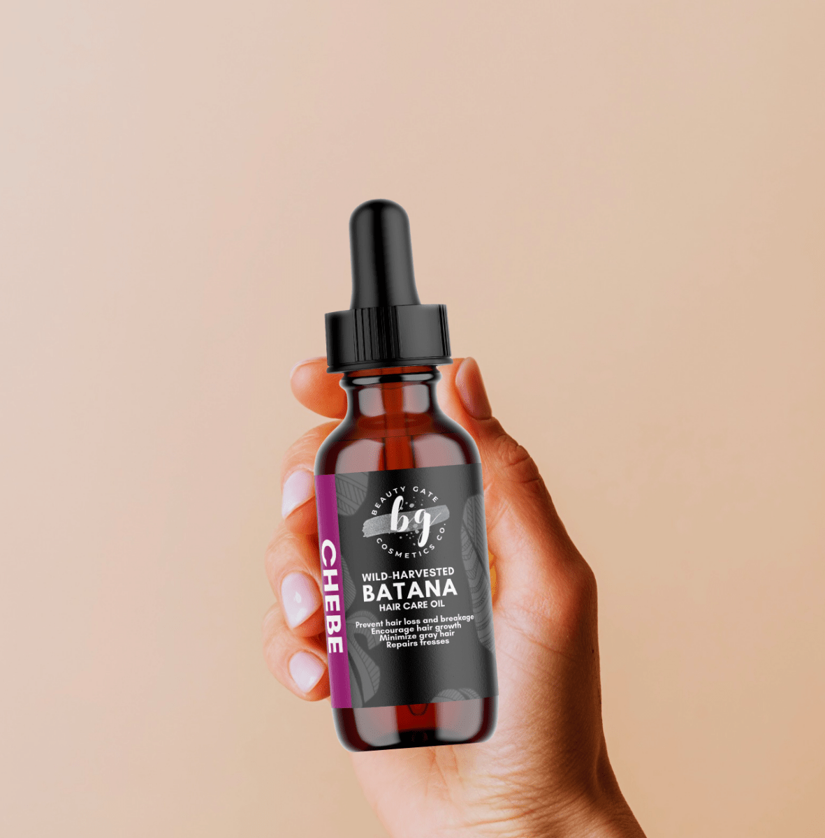 Beauty Gate Wildcrafted Chebe & Batana Hair Oil - Beauty Gate Cosmetics