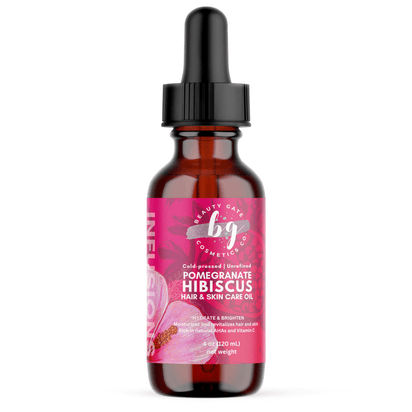 Pomegranate Hibiscus Hair and Skin Care Oil - Beauty Gate Cosmetics